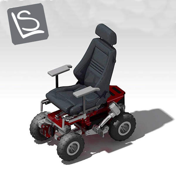 כיסא גלגלים לשטח  