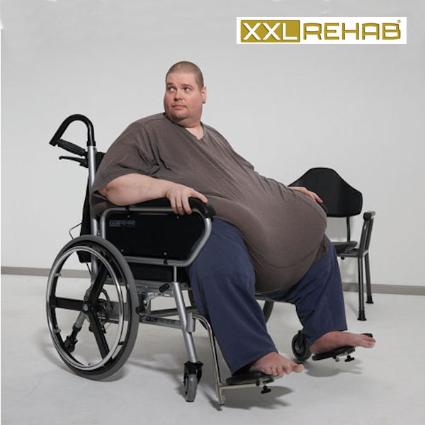 כסא גלגלים מחוזק מיוחד לכבדי משקל -  עד 325 קג_3