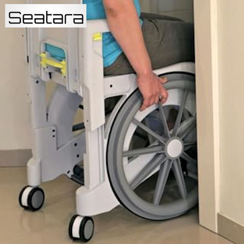כסא גלגלים לשירותים או לרחצה צר וקצר indoor_6