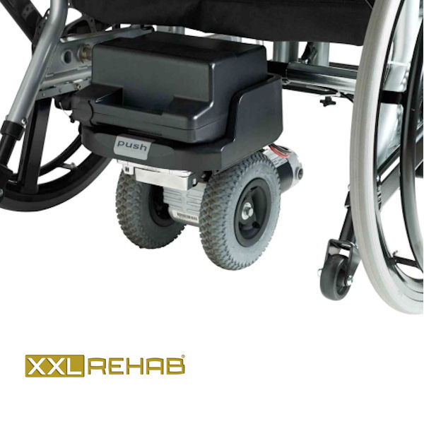כסא גלגלים מחוזק מיוחד לכבדי משקל עד 325 קג עם מנוע עזר _1