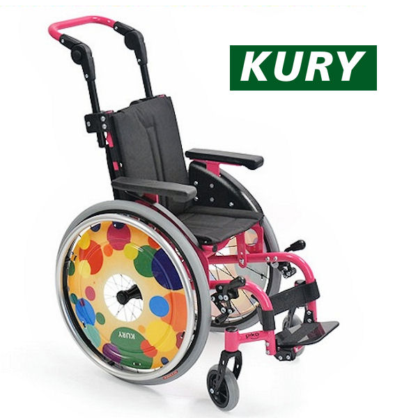 כסא גלגלים צבעוני לילדים