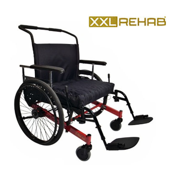 כסא גלגלים לכבדי משקל רחב במיוחד