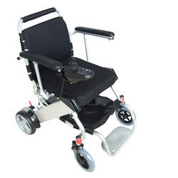 כסא גלגלים ממונע מתקפל עם סוללת ליתיום